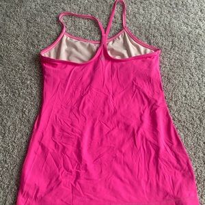 Lululemon tank top. Size 10. Hot pink.